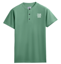 custom Henley T Shirts Printing in Dubai
