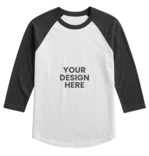 Personalized Raglan Baseball T-Shirts printing